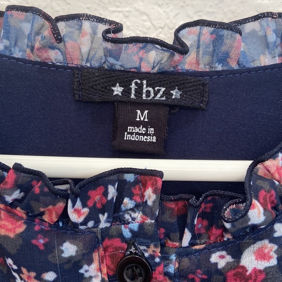 Flowers by Zoe (FBZ) floral ruffled dress - Picture 3 of 12